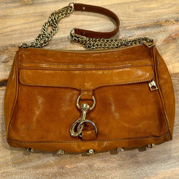 Rebecca Minkoff large Mac leather Bag. Camel colored. - Picture 3 of 16